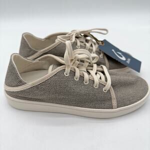 Olukai Pehuea Li Mesh Everyday Comfort Tapa Tan Convertible Sneaker 8
